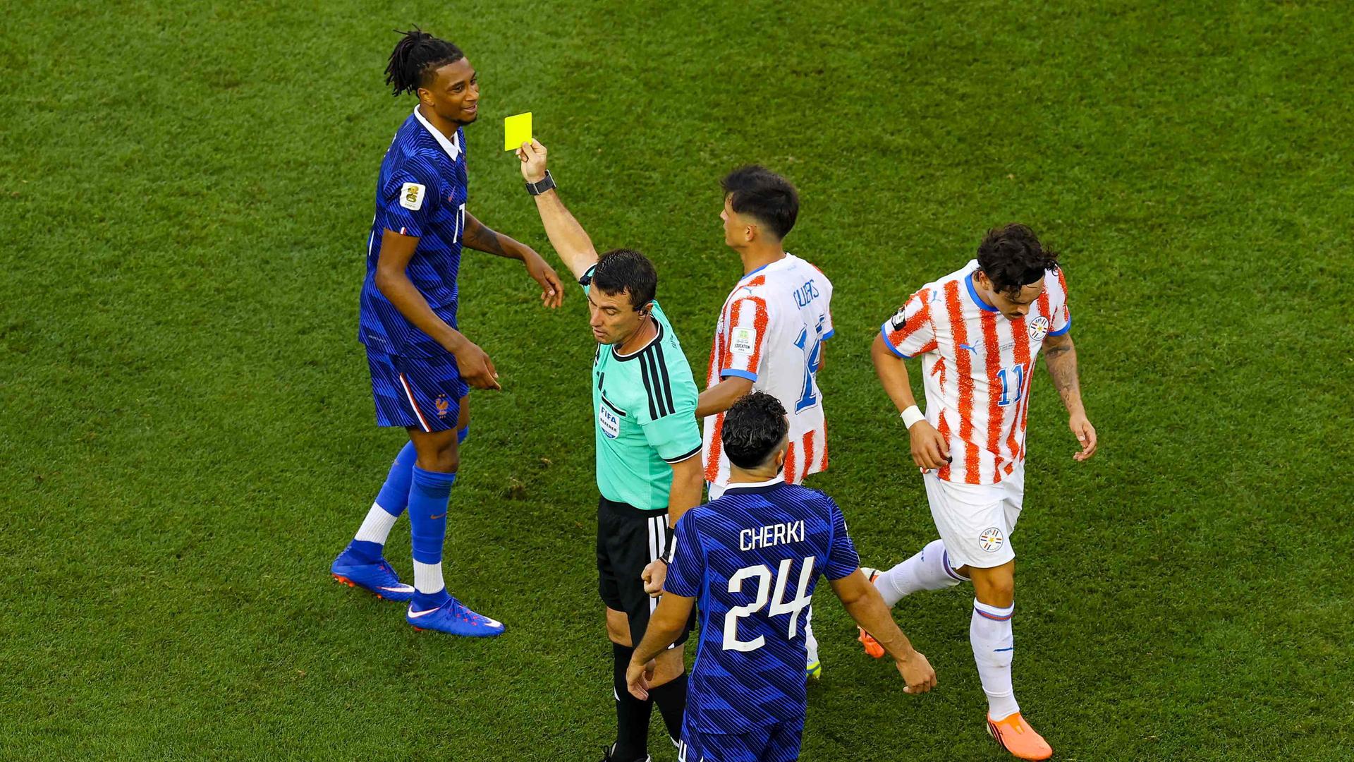 WM-News: Deschamps bestätigt: Olises Gelbe Karte bleibt