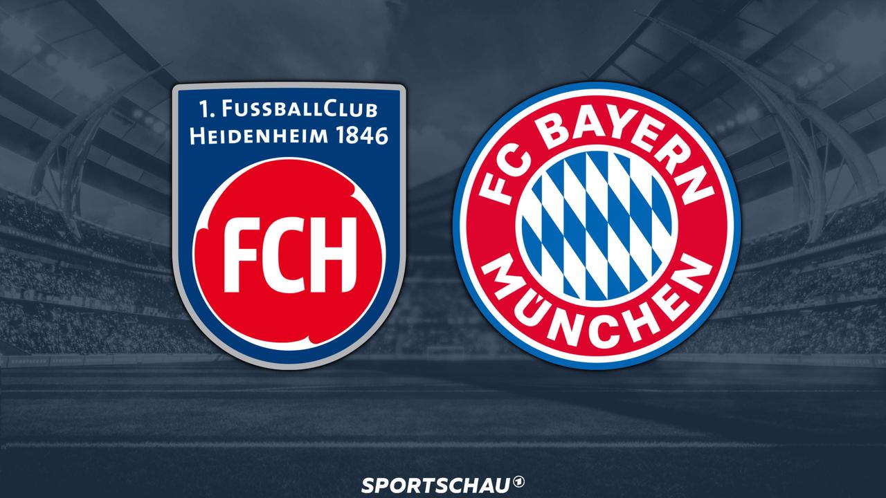 Logo 1. FC Heidenheim 1846 gegen Bayern München | ARD