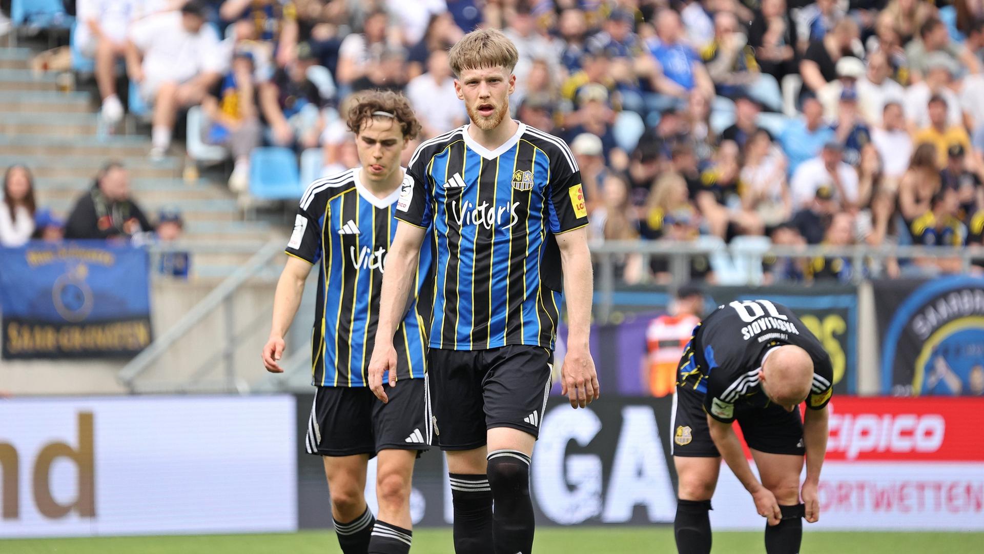 Partie des 1. FC Saarbrücken gegen Münchner Löwen endet torlos