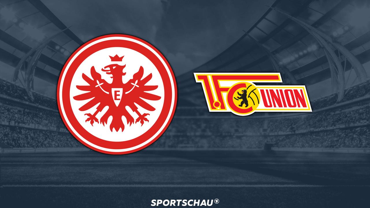 Logo Eintracht Frankfurt gegen 1. FC Union Berlin | ARD