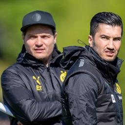 Edin Terzic (links) mit Nuri Sahin