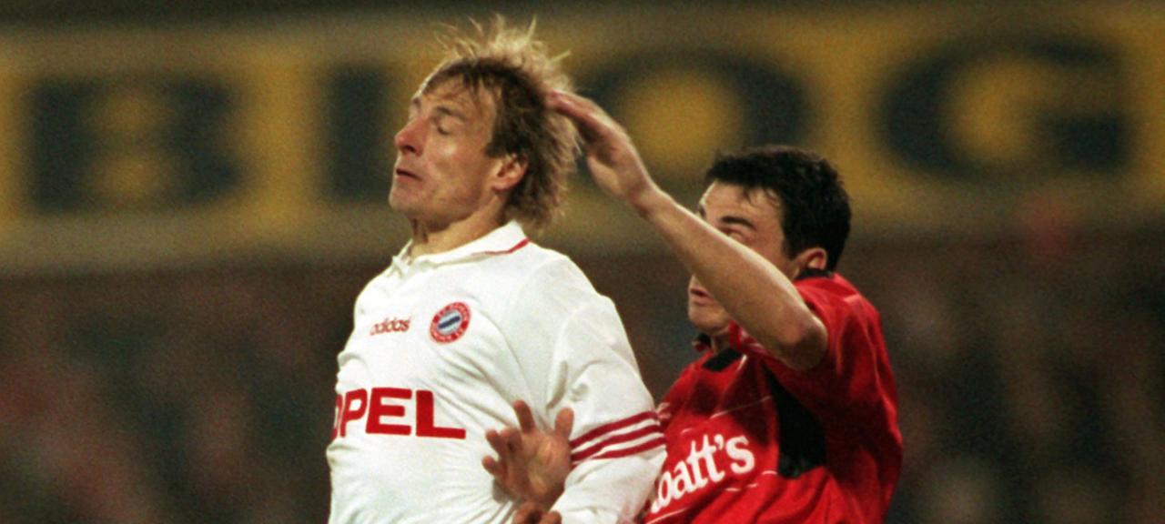 Tor des Monats März 1996, Jürgen Klinsmann | Imago Tor des Monats März 1996, Jürgen Klinsmann