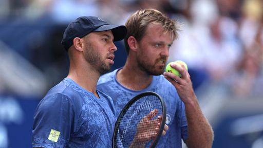 Deutschlands Tim Puetz (l.) und Kevin Krawietz verlieren das Doppel-Finale bei den US Open