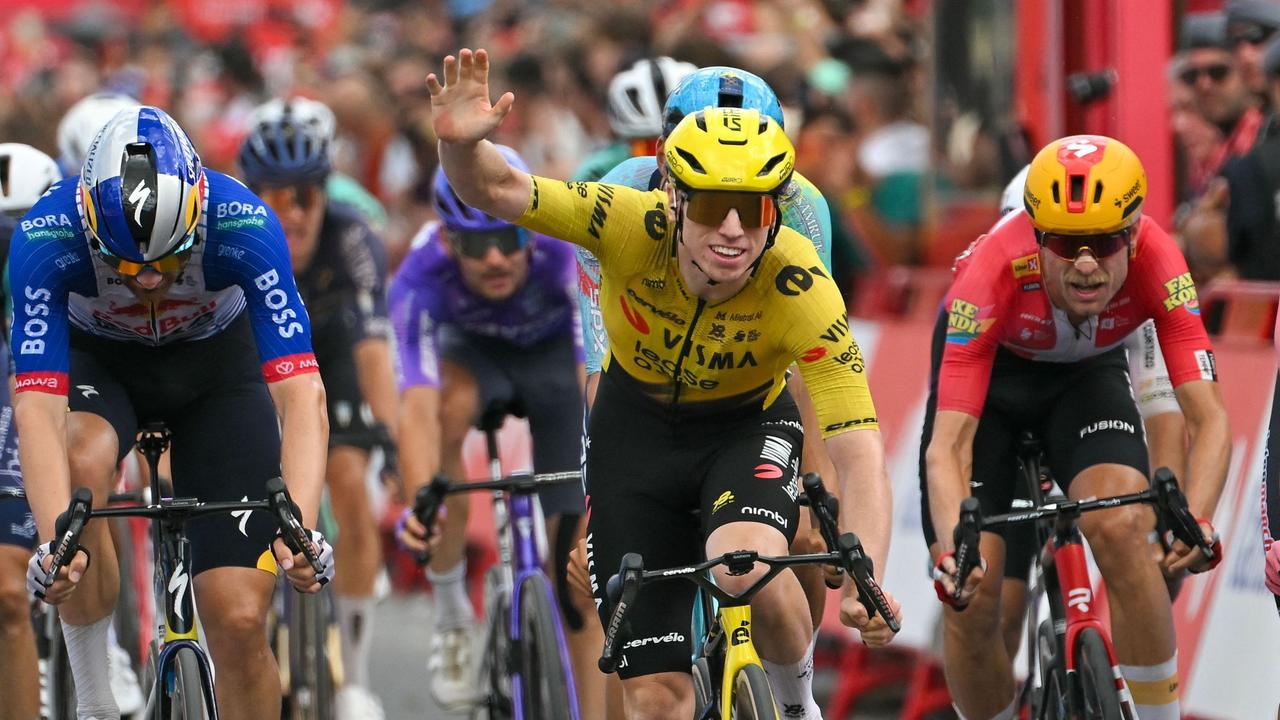 Vuelta: Brennan fährt fünften Etappensieg heraus, Lipowitz meldet sich nach Sturz zurück