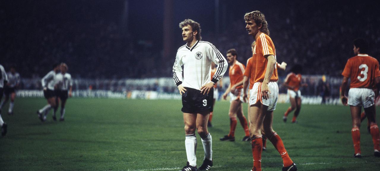 Tor des Monats Mai 1986, Rudi Völler | imago Tor des Monats Mai 1986, Rudi Völler