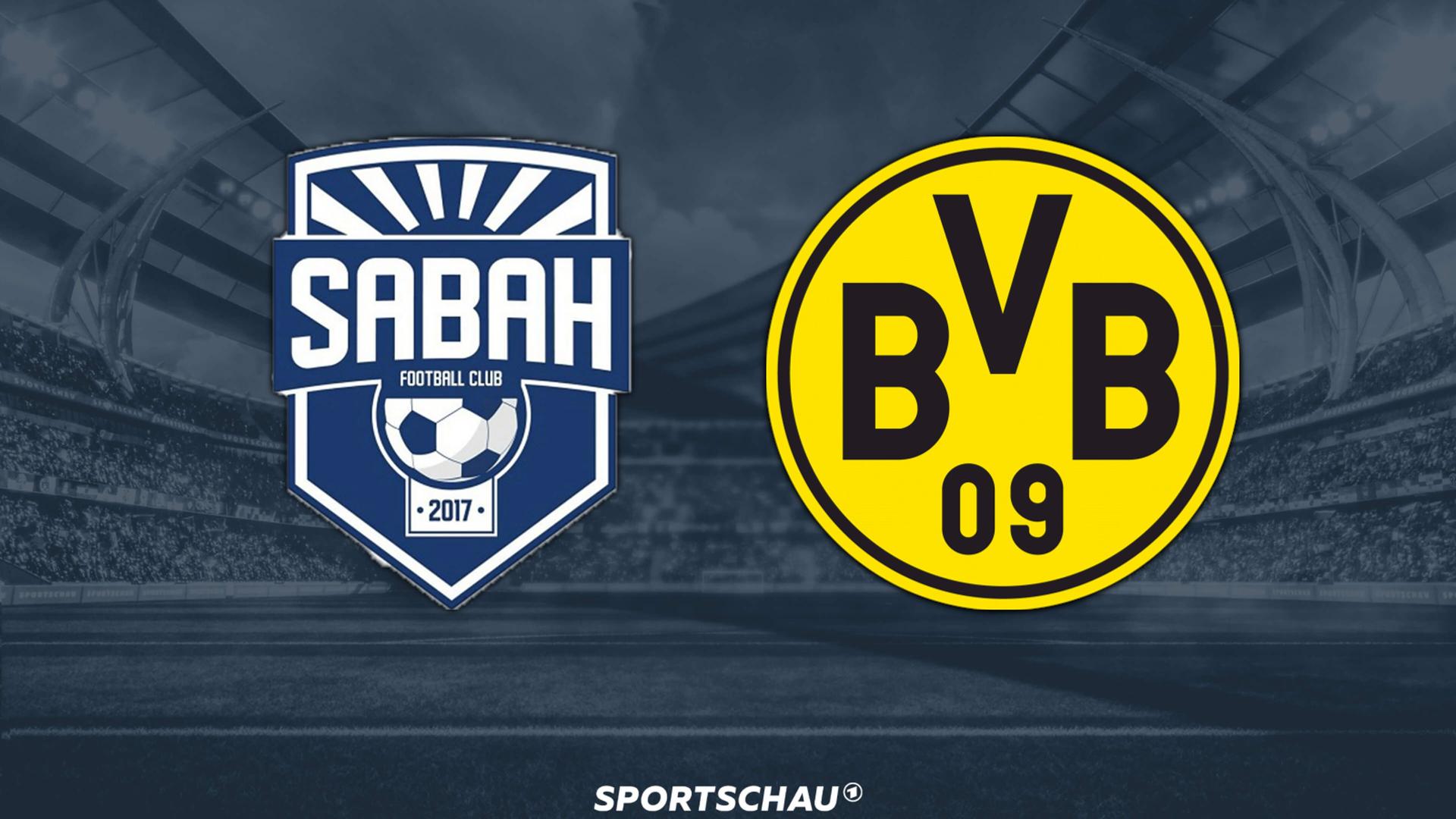 Logo Sabah FK gegen Borussia Dortmund | ARD