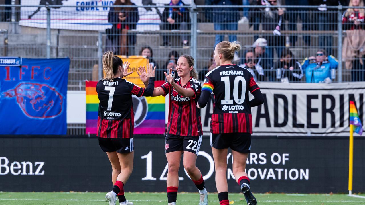 Eintracht Frankfurt Frauen siegen in Stuttgart