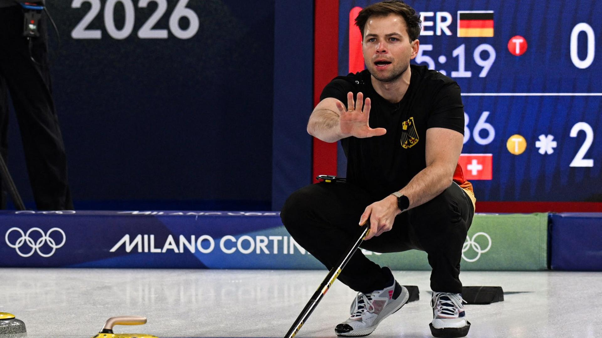 Curler Marc Muskatewitz in Aktion | REUTERS