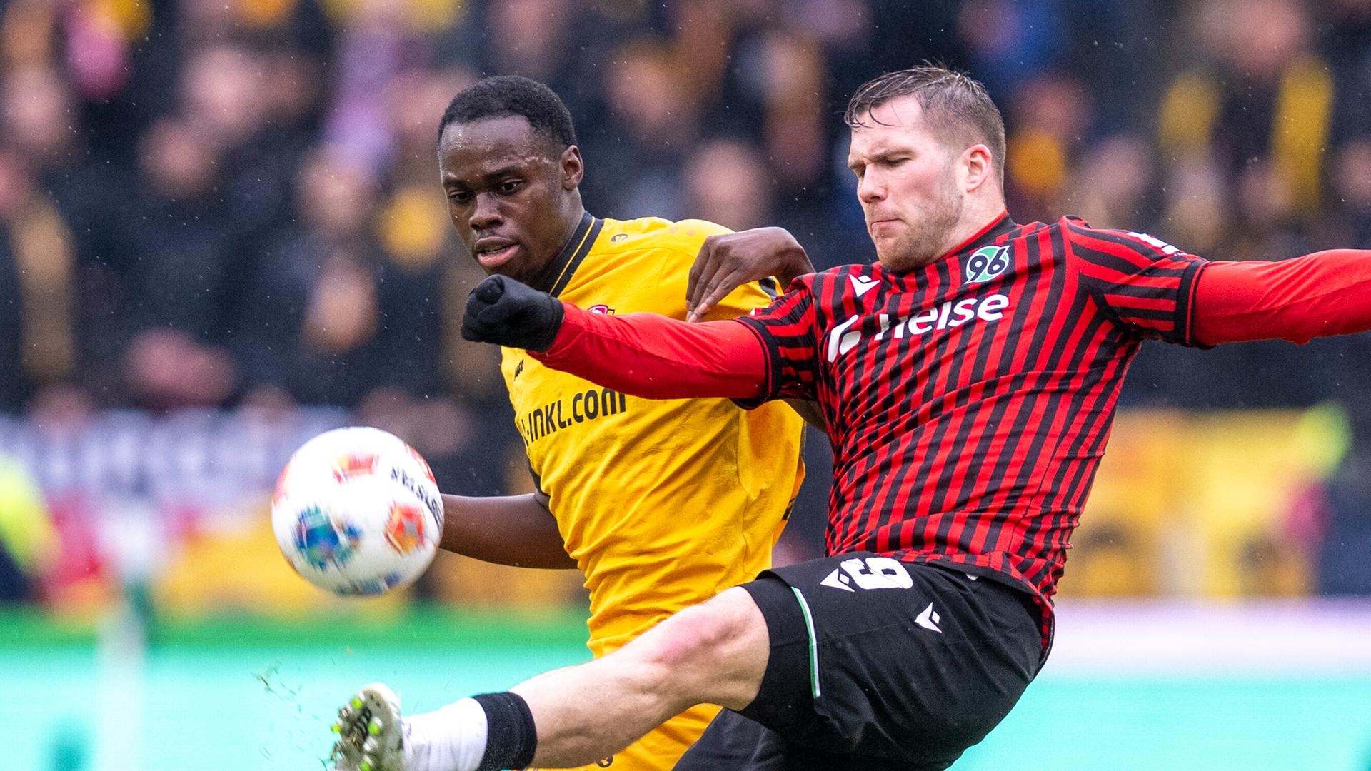 Hannover patzt gegen Dresden im Aufstiegsrennen