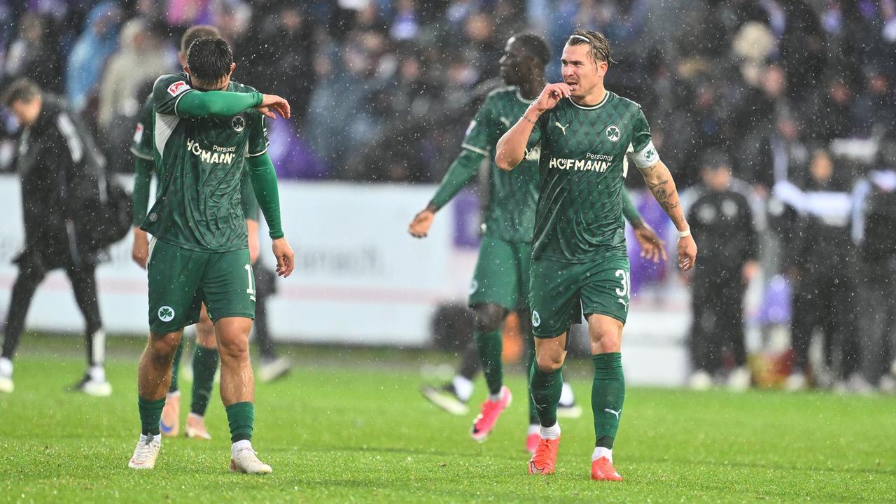 "Systemausfall" und "bodenlos": Entsetzen bei Fürth nach 0:3