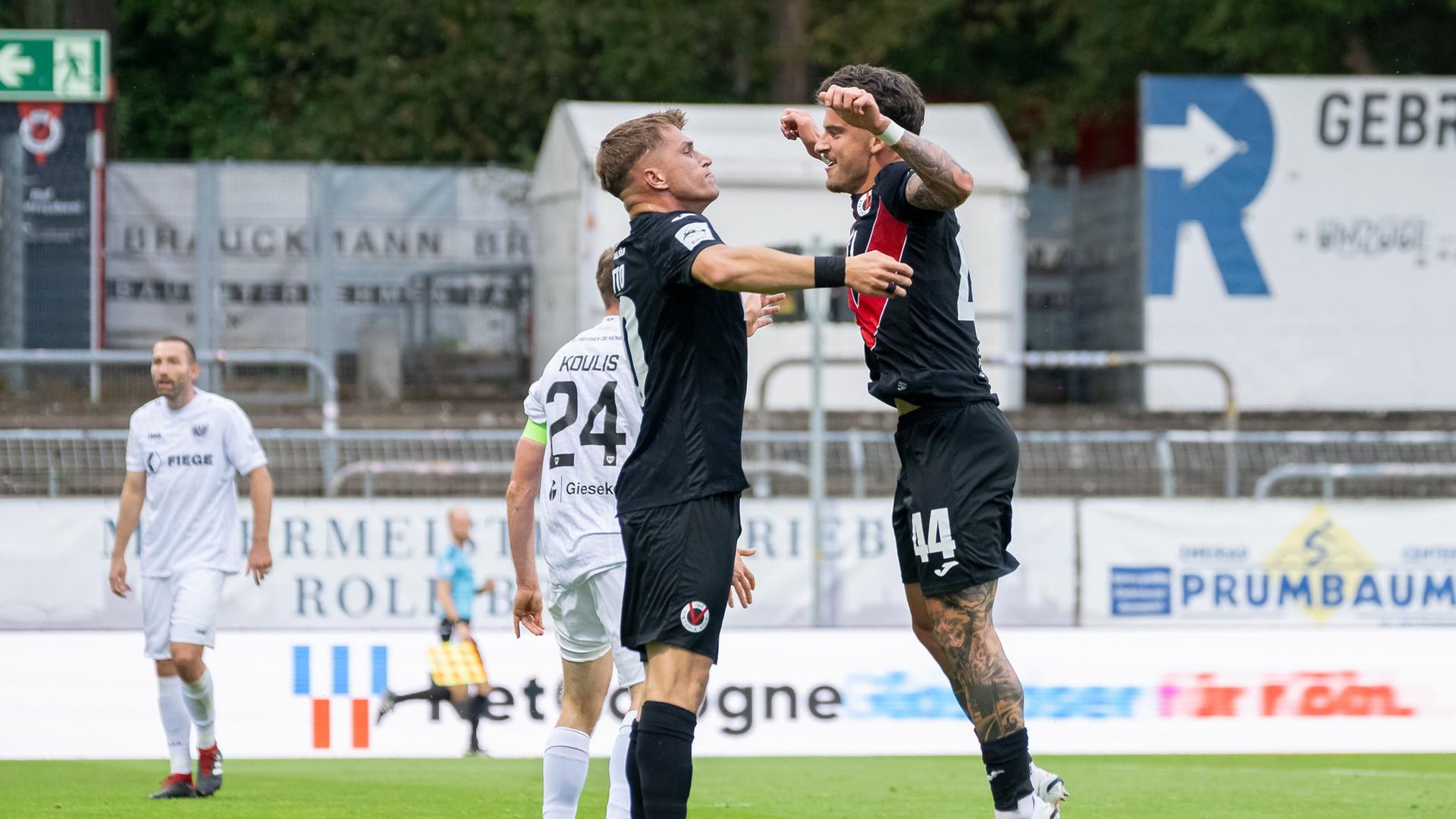 Viktoria Köln feiert klaren Heimsieg gegen Münster