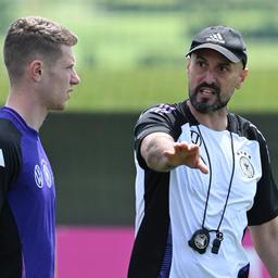 Leitet das Training: Antonio Di Salvo