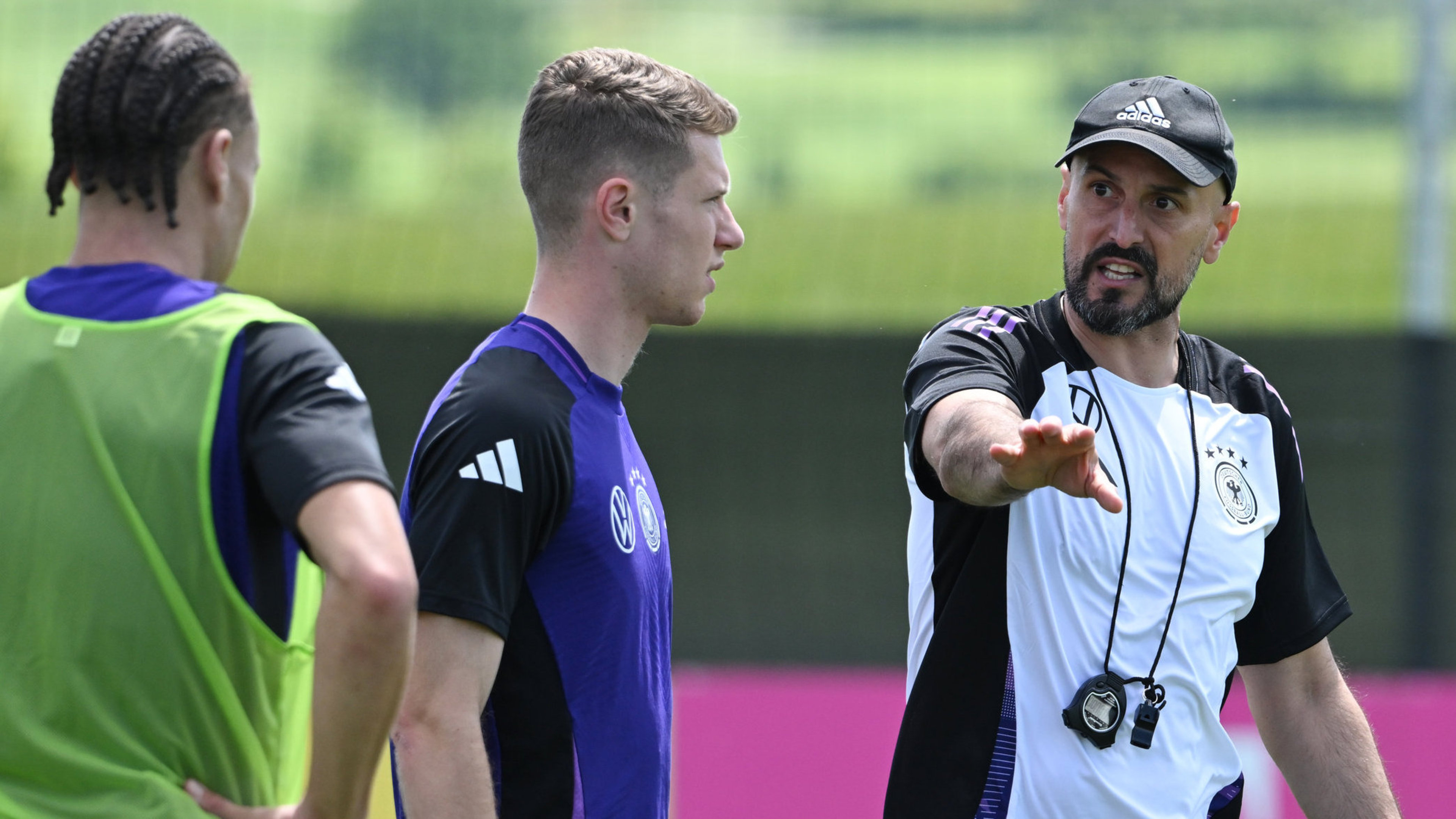 Leitet das Training: Antonio Di Salvo