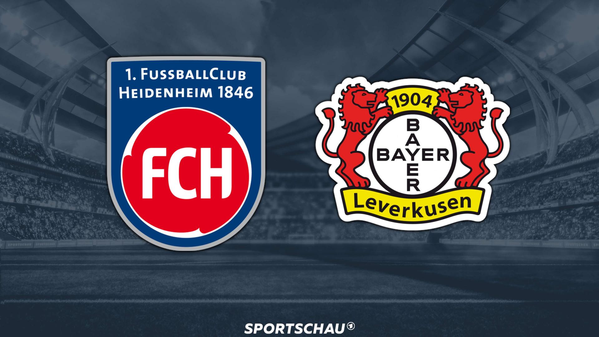 Logo 1. FC Heidenheim 1846 gegen Bayer Leverkusen | ARD