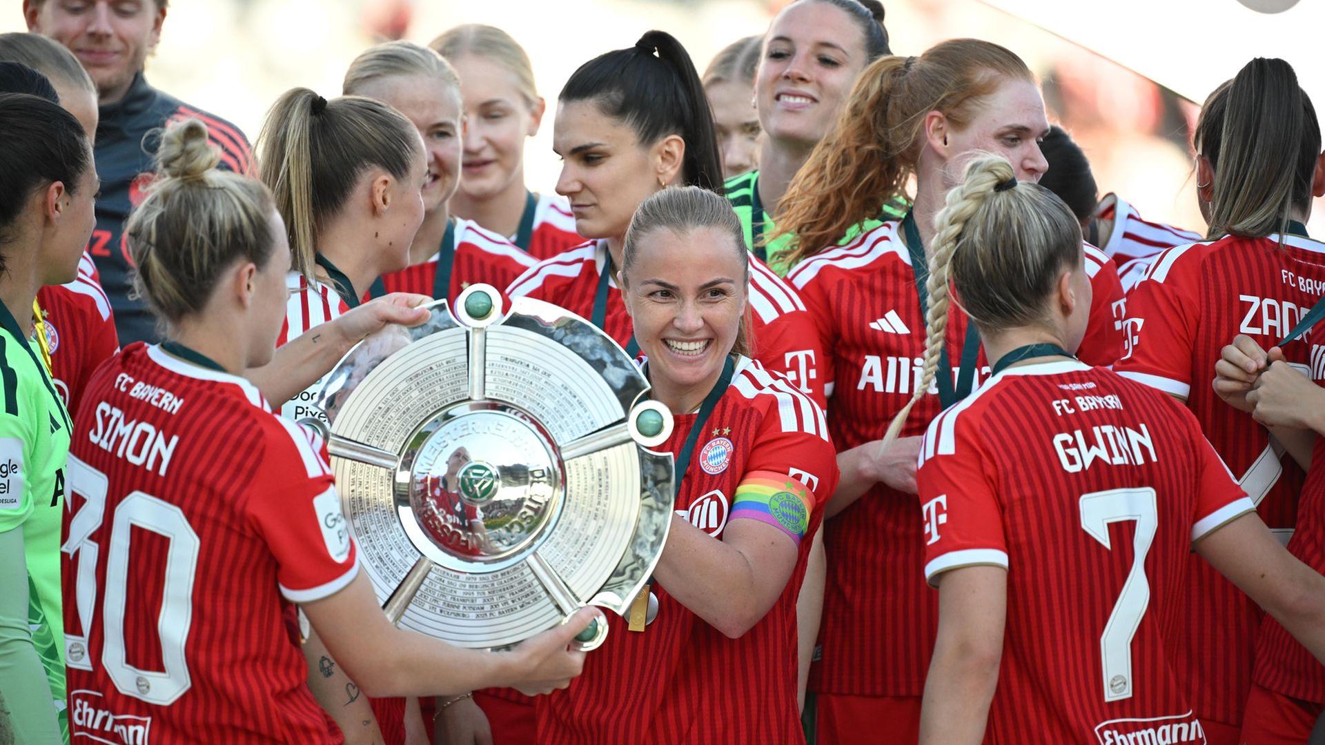 Vierter Titel in Folge - Bayerns Frauen feiern Meisterschaft
