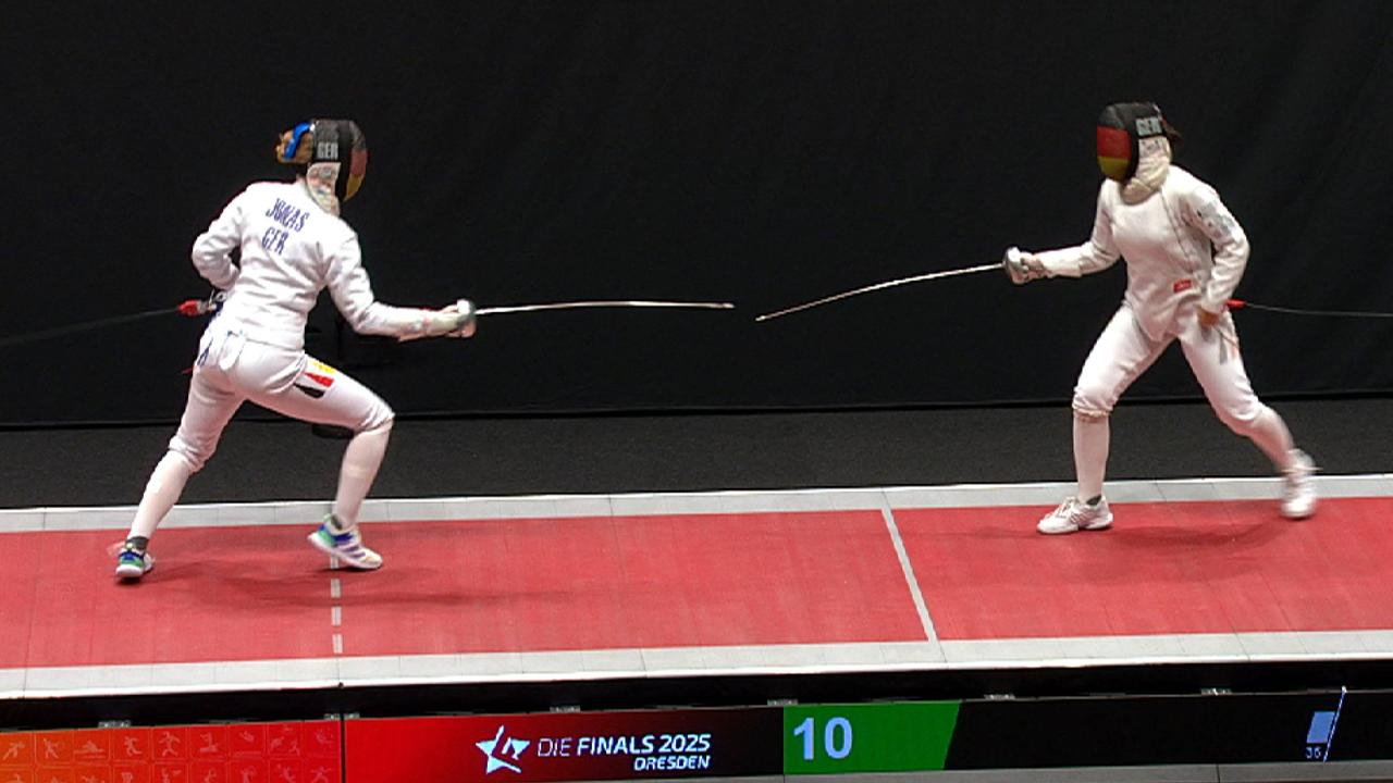Die Finals: Leverkusens Degenfechter verteidigen Titel im Team