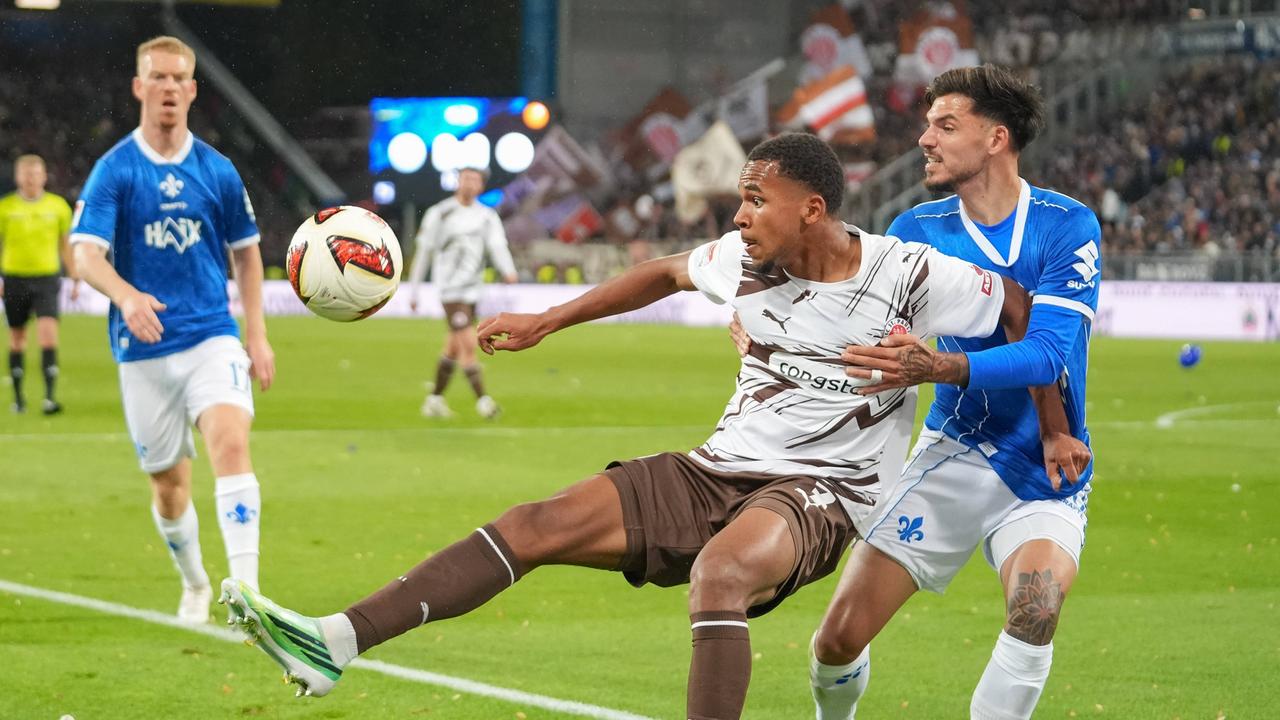 2. Liga: Umkämpftes 0:0 zwischen SV Darmstadt und St. Pauli
