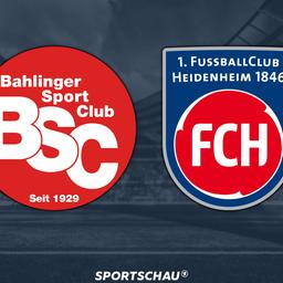 Logo Bahlinger SC gegen 1. FC Heidenheim 1846