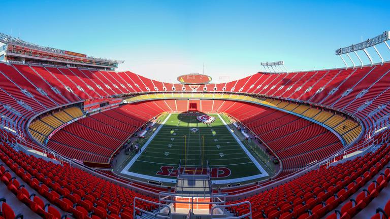 Arrowhead Stadium - die Heimstätte der Kansas City Chiefs | IMAGO/Scott Winters/Icon Sportswire Arrowhead Stadium - die Heimstätte der Kansas City Chiefs