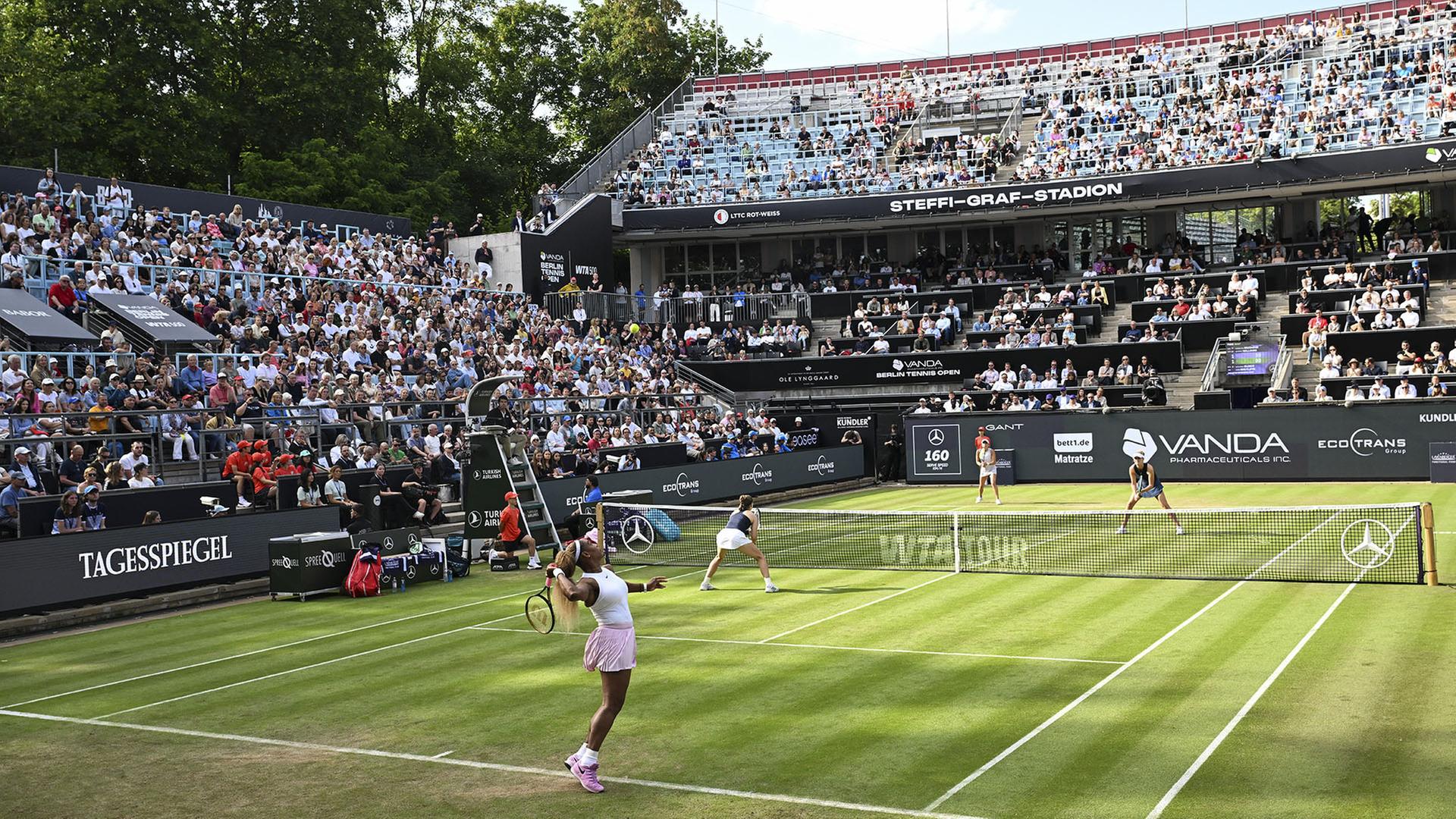 Serena-Mania light in der Hauptstadt