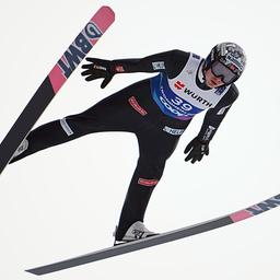 Lindvik in Aktion