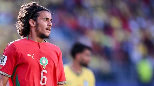 Ayyoub Bouaddi bei seinem WM-Debüt gegen Brasilien