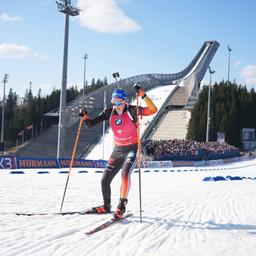 Franziska Preuß auf der Strecke in Oslo