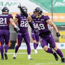 Tim Steins und die Frankfurt Galaxy konnten gegen Köln jubeln.