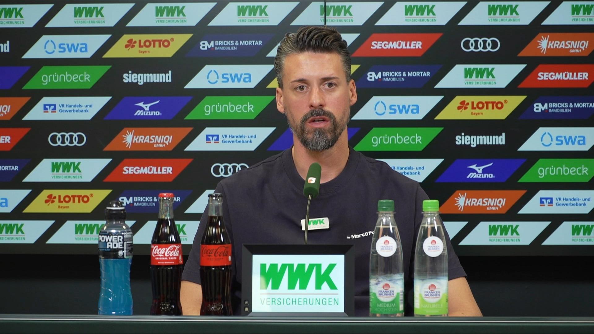 Sandro Wagner auf der PK | ARD