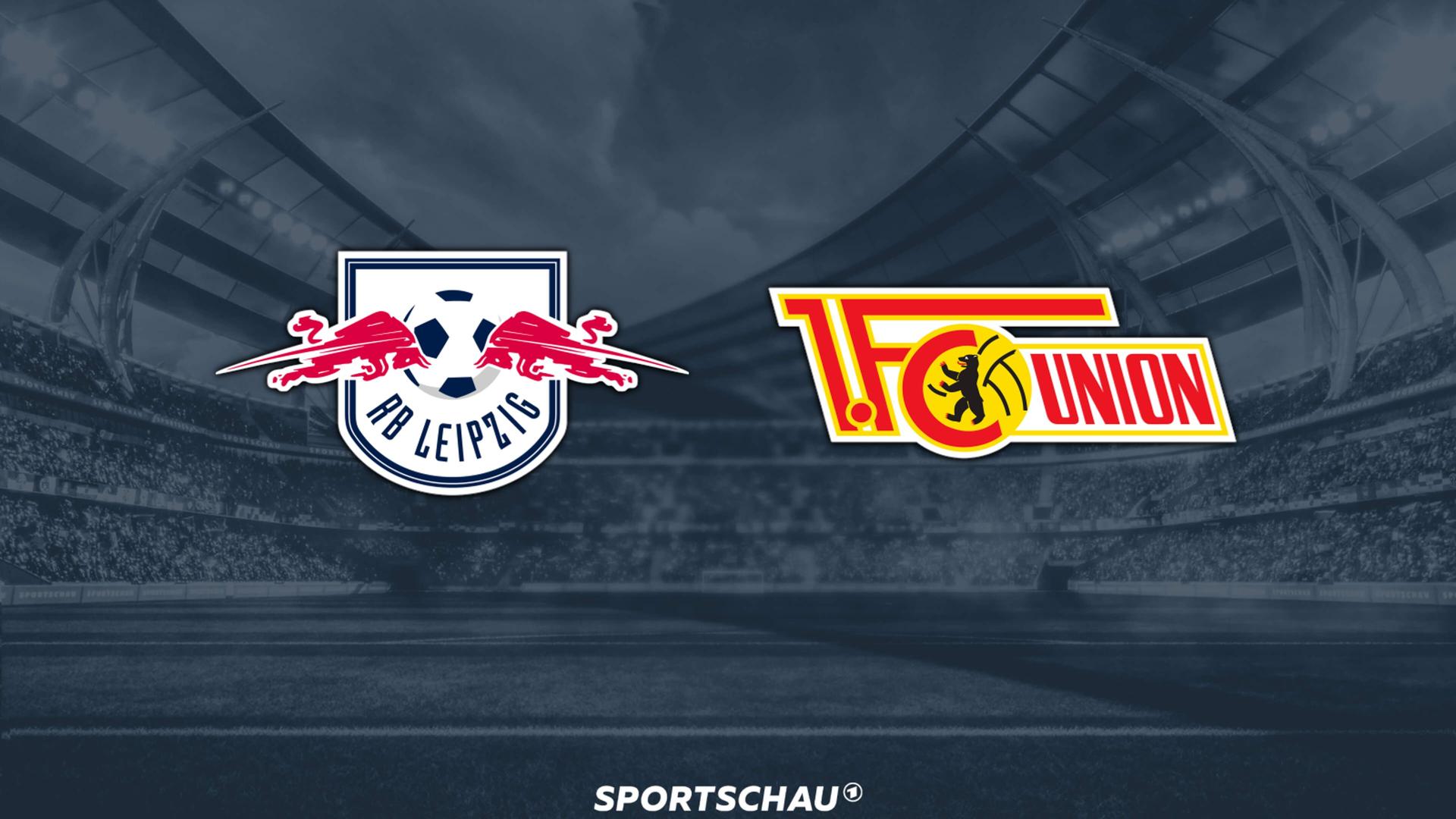 Logo RB Leipzig gegen 1. FC Union Berlin | ARD