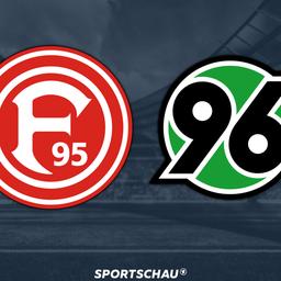 Logo Fortuna Düsseldorf gegen Hannover 96