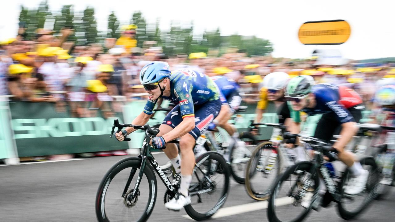Tour: Merlier macht nach Sturz-Chaos Hattrick perfekt