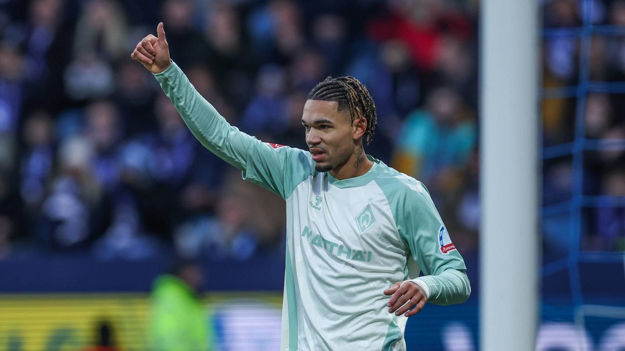 Werder Bremens Justin Njinmah | IMAGO/RHR-Foto