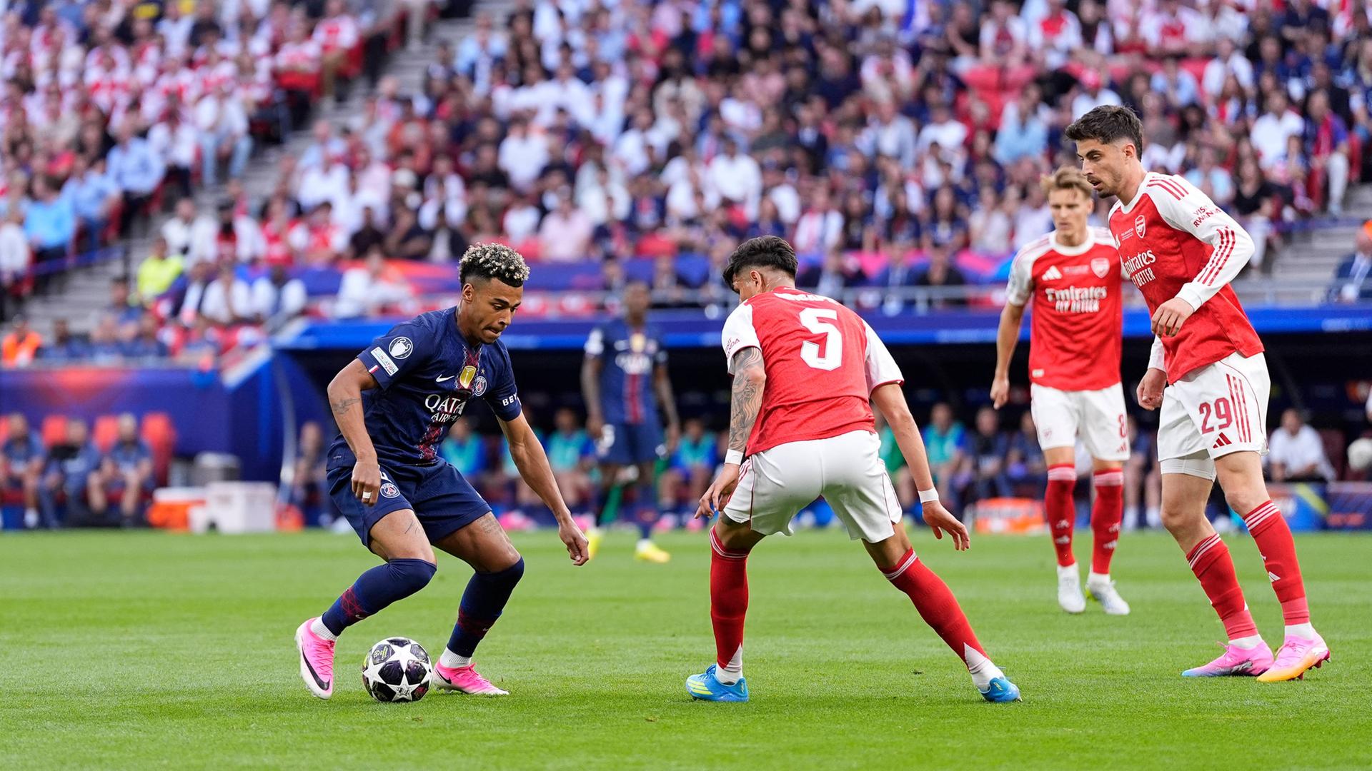Champions-League-Finale: Jetzt live - Havertz schießt Arsenal in Führung