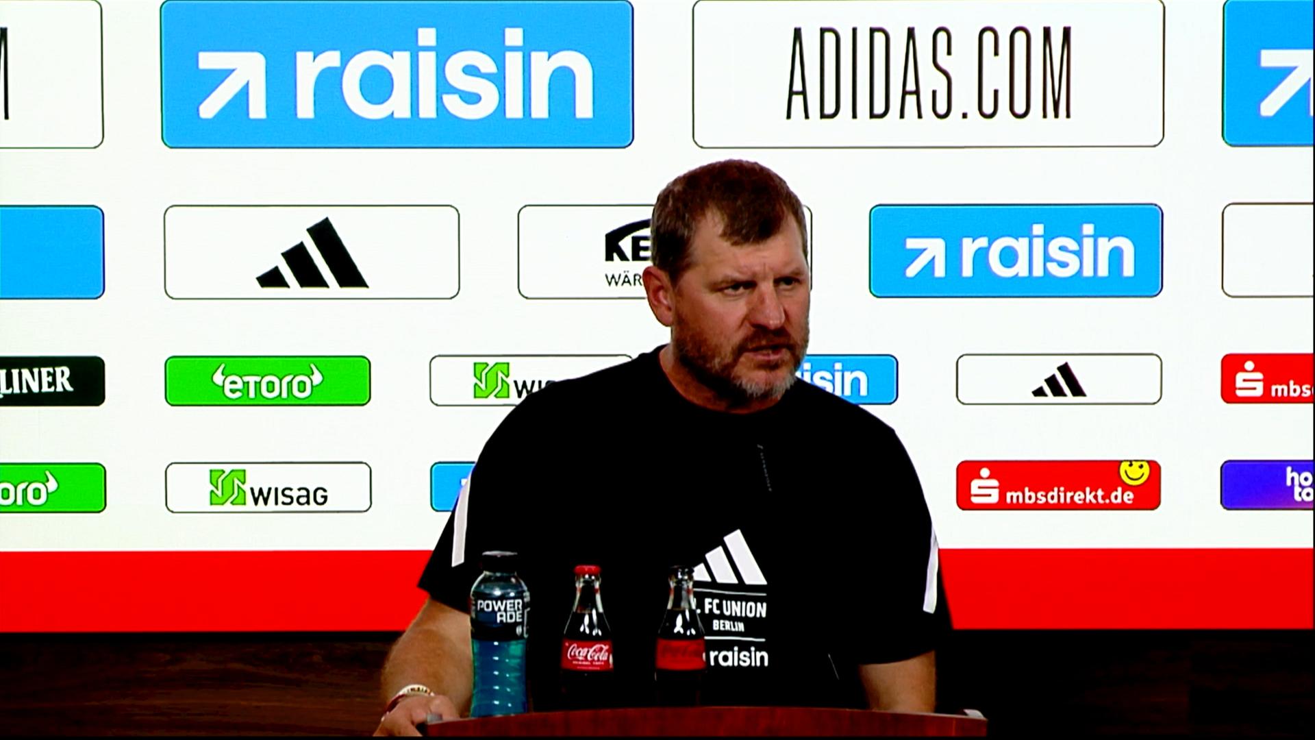 Union Berlins Trainer Steffen Baumgart | Sportschau