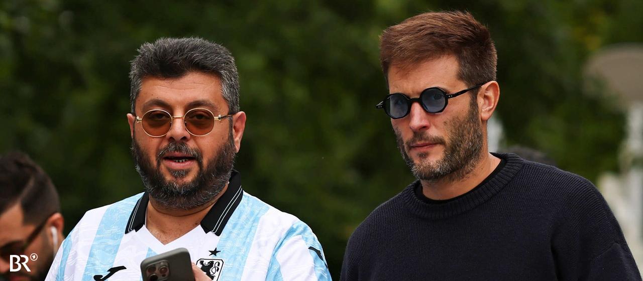 Hasan Ismaiks rechte Hand: Biel Ballester Relat (rechts)