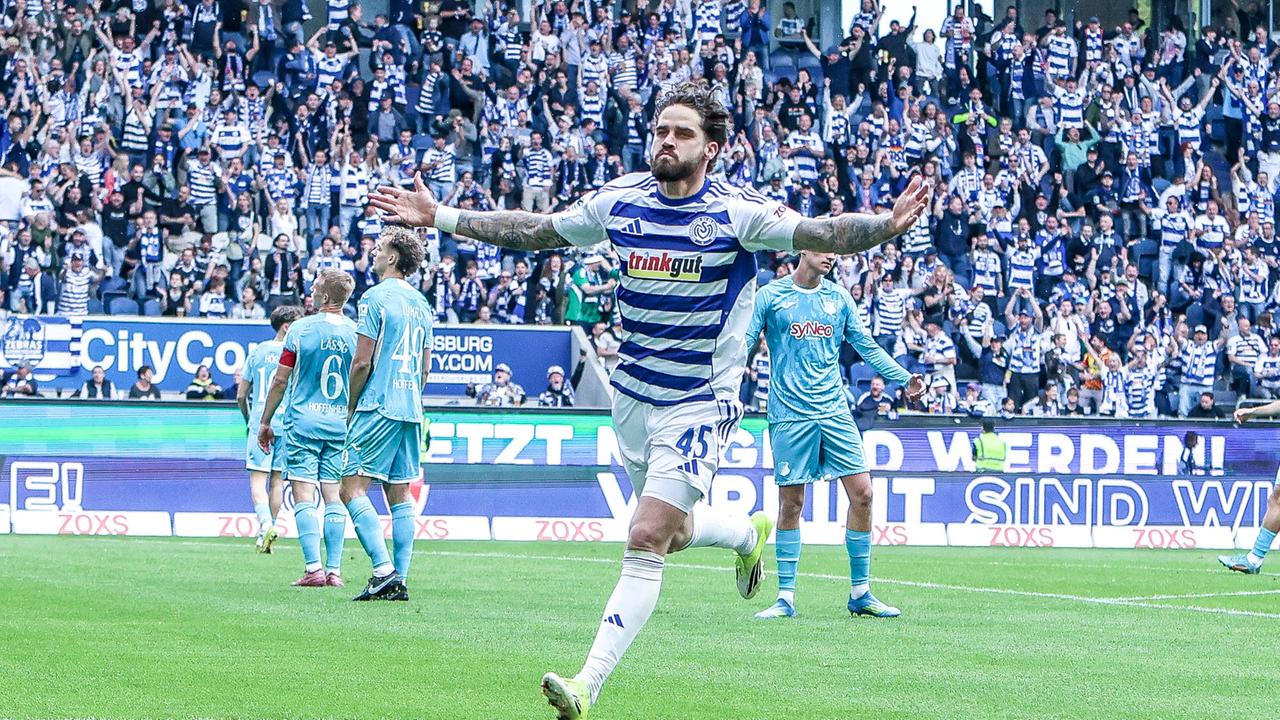 Lobinger-Doppelpack - MSV Duisburg nun Dritter