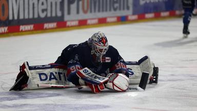 Torwat Felix Brückheim von den Adlern Mannheim