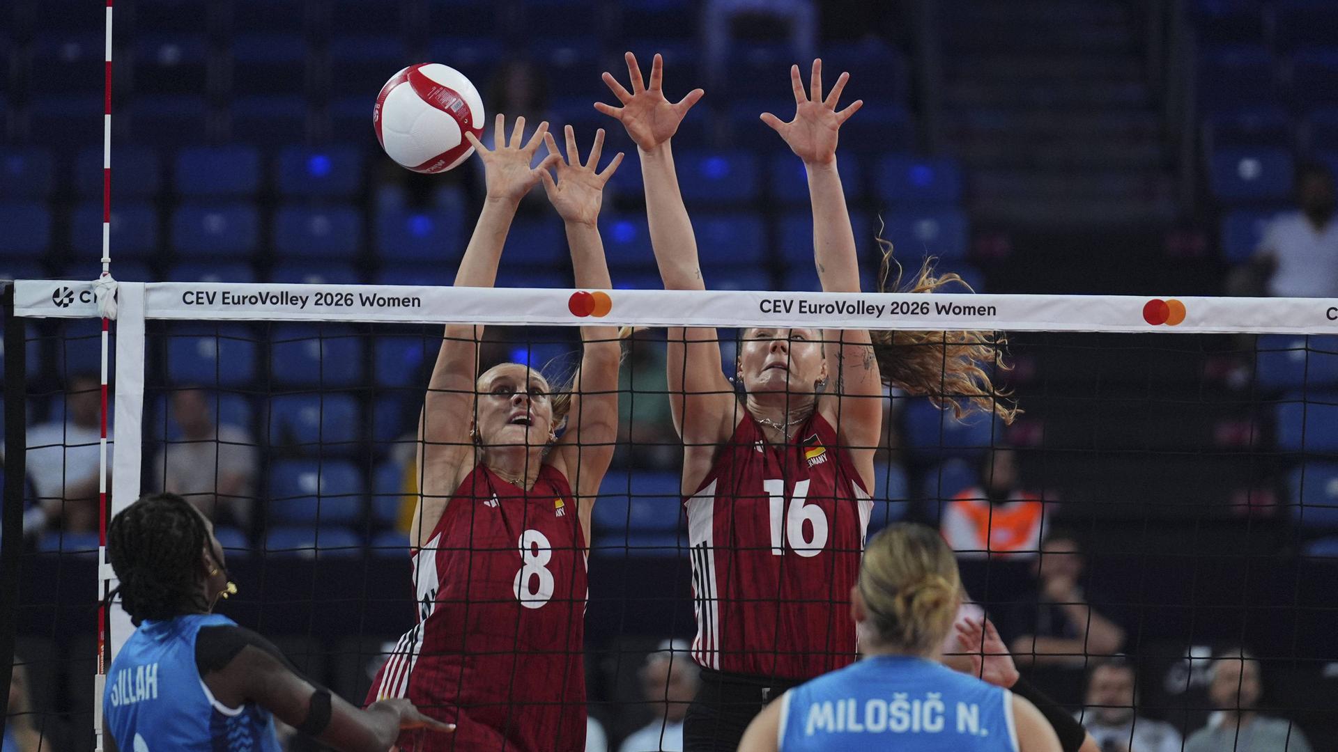 Volleyball-EM: Fehlstart für deutsche Volleyballerinnen