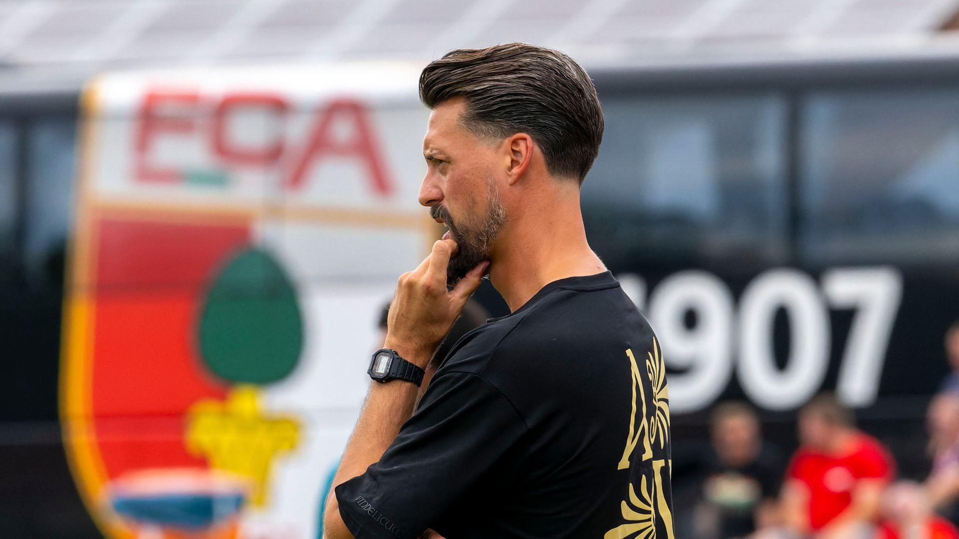 Sandro Wagner, Trainer des FC Augsburg | picture alliance / M.i.S. | Bernd Feil