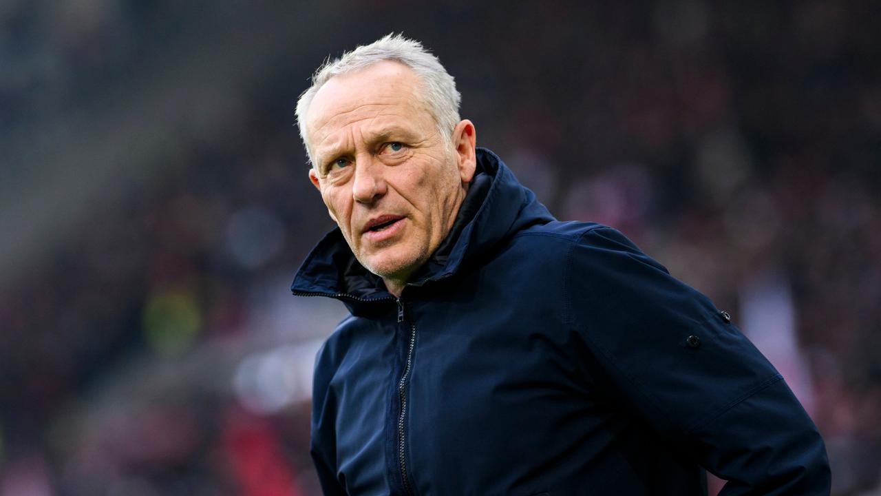 Christian Streich, Trainer des SC Freiburg | dpa/Tom Weller