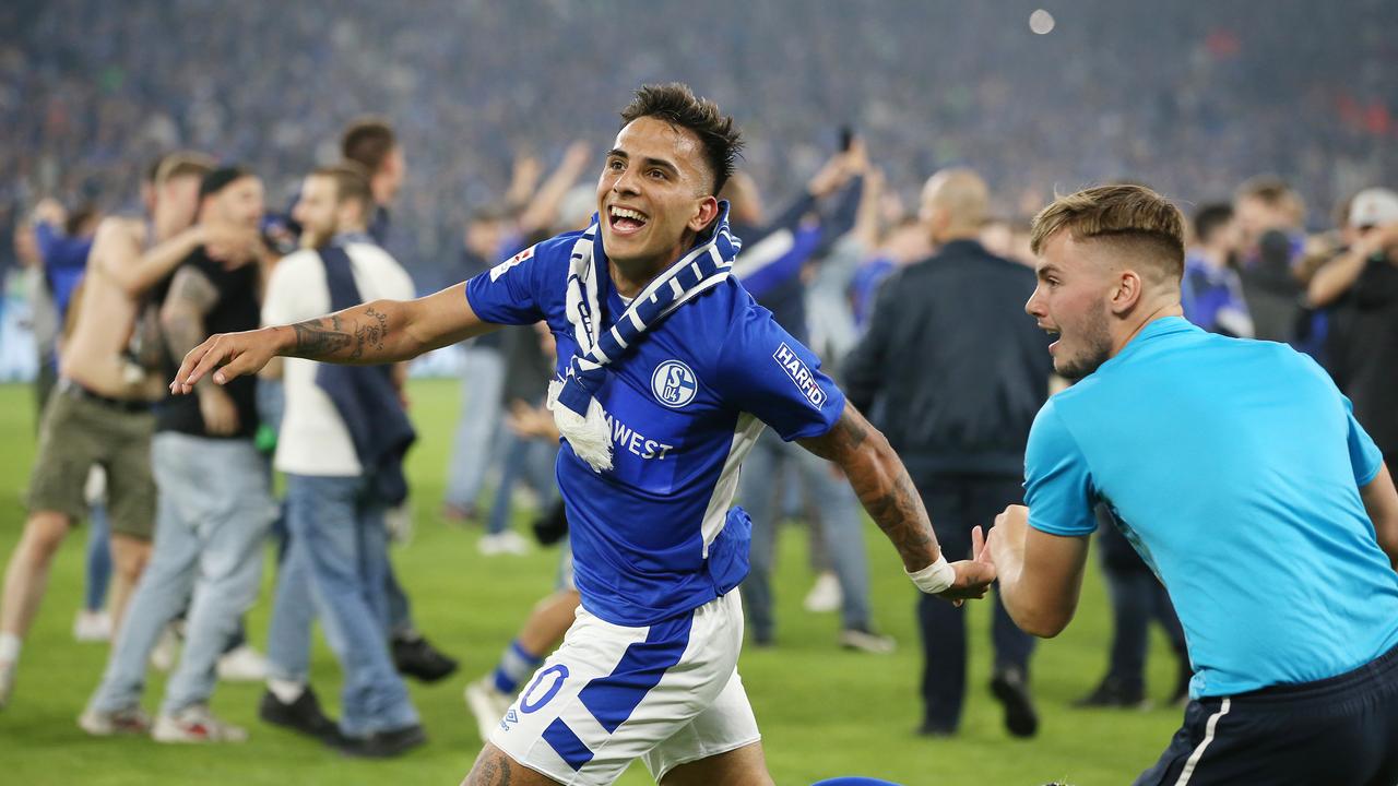 Schalkes Aufstiegsheld Rodrigo Zalazar. | Sebastian El-Saqqa/firo Sportpho