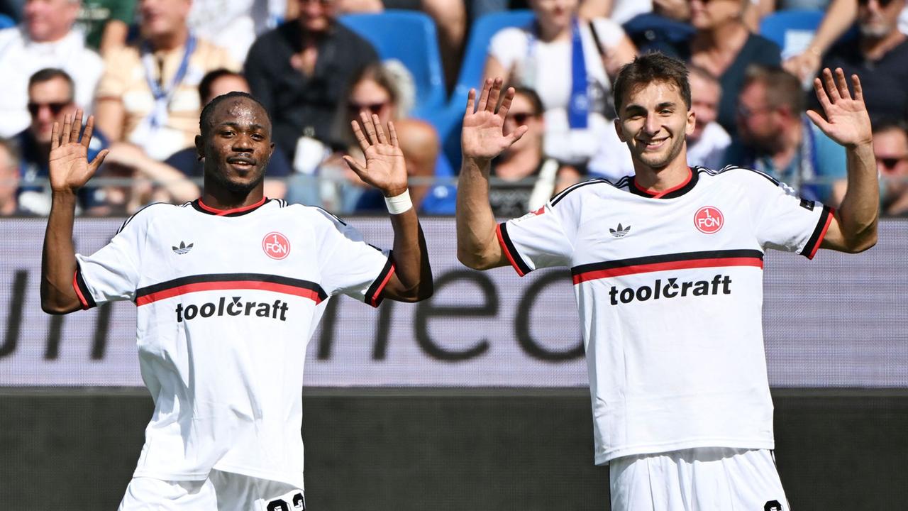 Hype oder Topform: 1. FC Nürnberg vor Stresstest gegen Wolfsburg