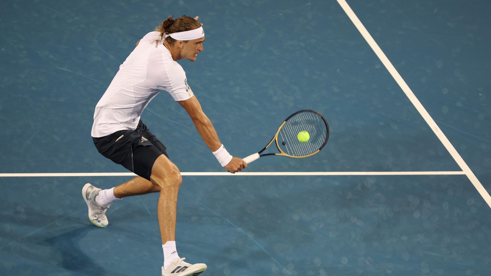 Alexander Zverev im Achtelfinale gegen Tommy Paul