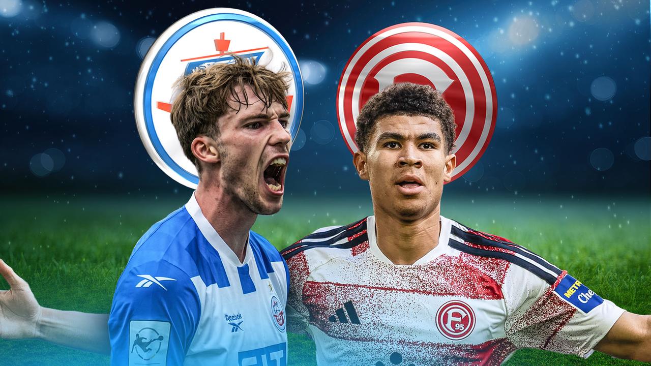 Hansa Rostock gegen Fortuna Düsseldorf