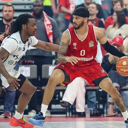 Spielszene FC Bayern Basketball - MLP Academics Heidelberg