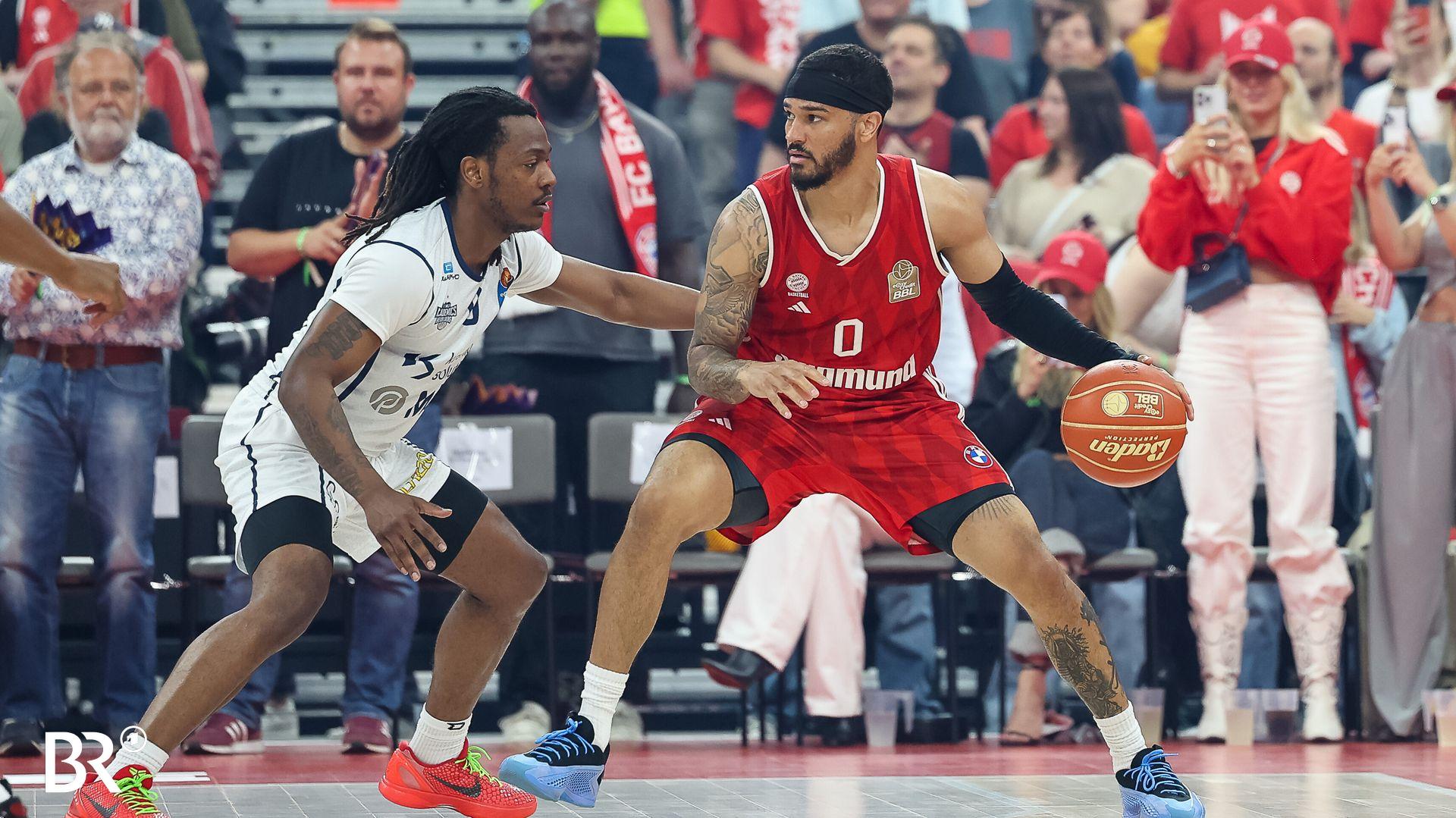 Spielszene FC Bayern Basketball - MLP Academics Heidelberg