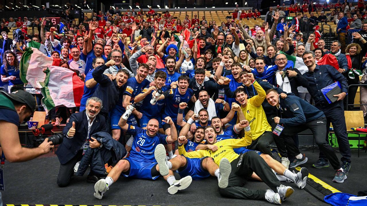 ハンドボールワールドカップ: ドイツがイタリアとのアウェー戦を脅かす