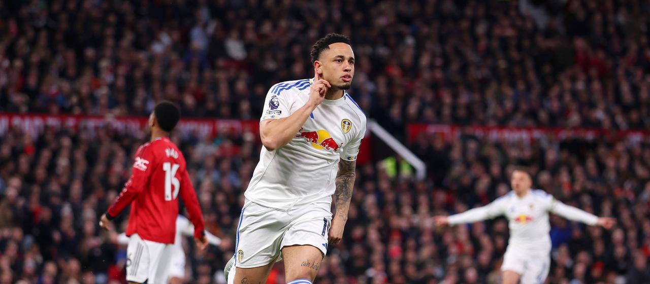 Leeds Noah Okafor feston golin e tij