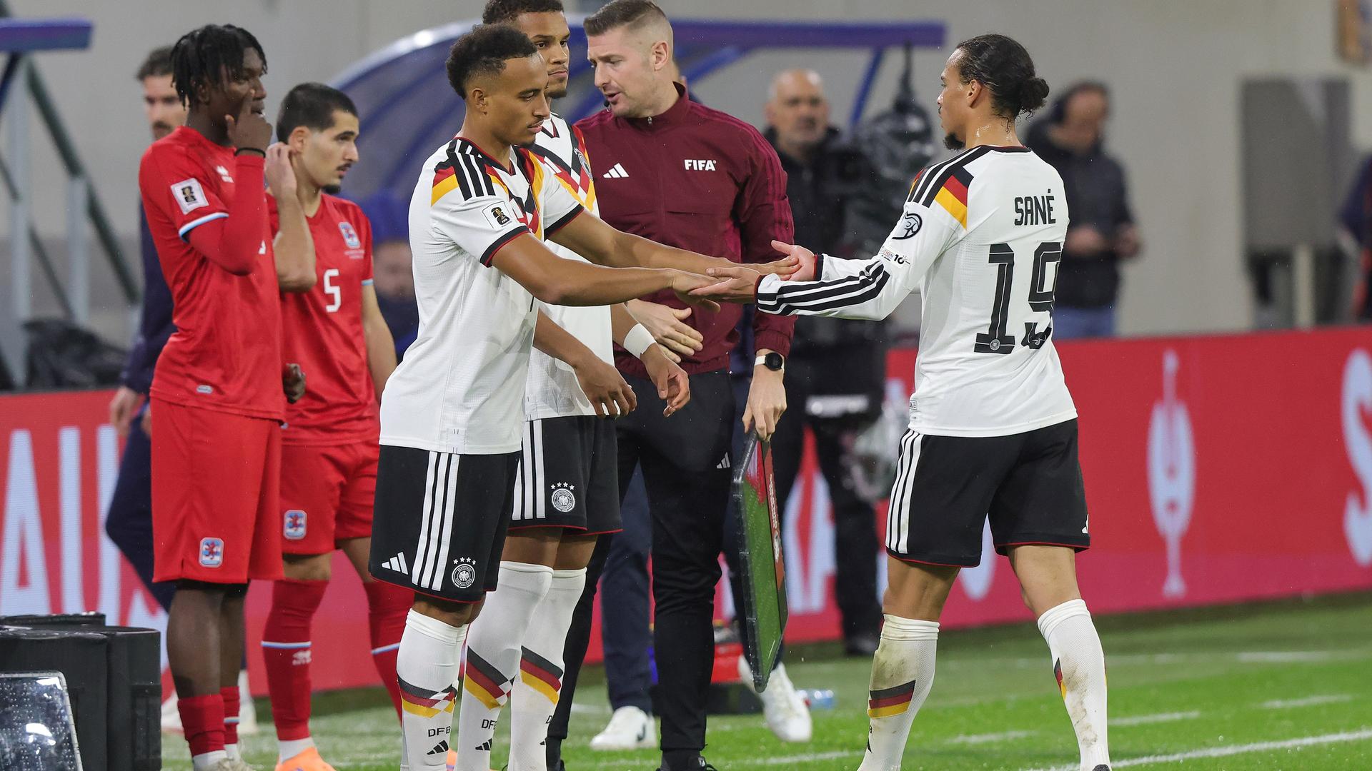 DFB-News: Leweling über Sané - "Kann viel von ihm lernen"
